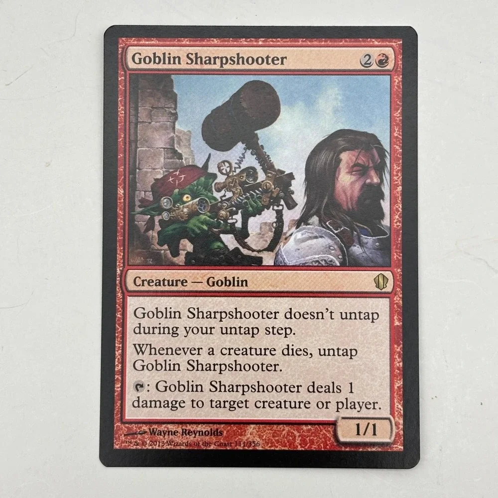 Goblin Sharpshooter 111 Rare Commander 2013 Magic: The Gathering Near Mint